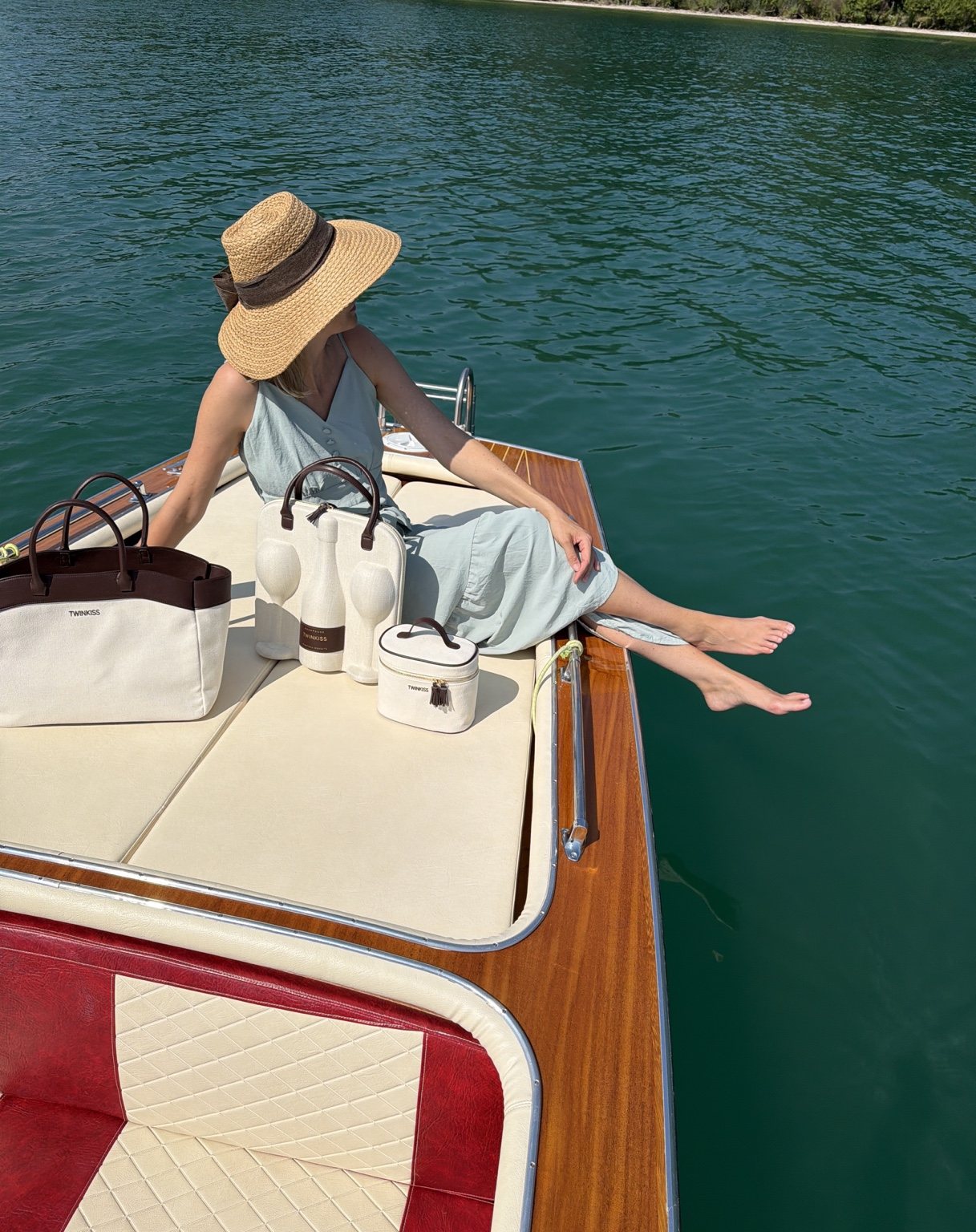 Nina Meise mit ALCHEMY, TWINITY und CHOUILLY auf dem Wasser